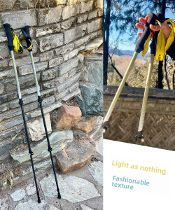 3k carbon fiber trekking poles