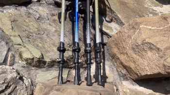 3k carbon fiber trekking poles