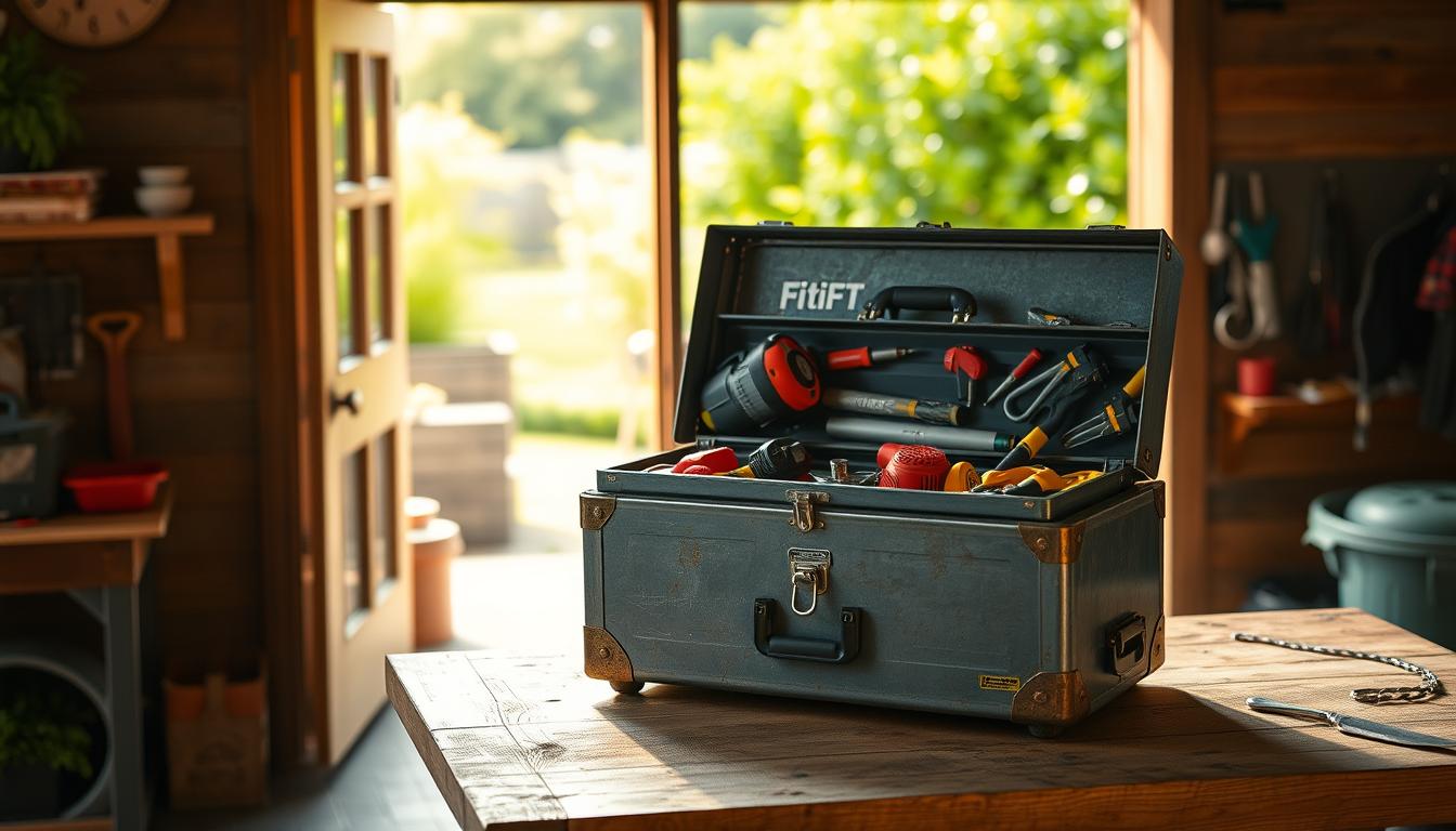 outdoor tool box