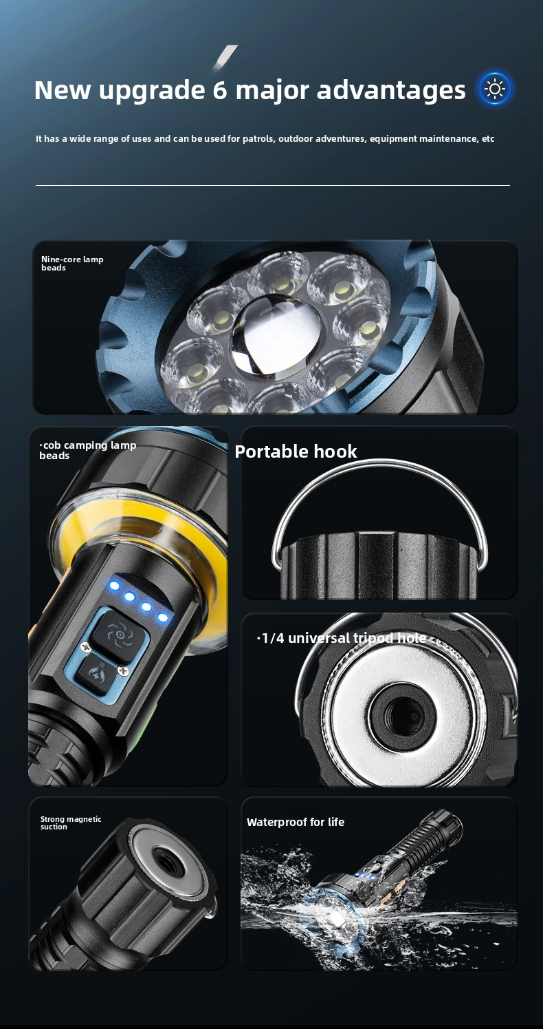 camping laser flashlight