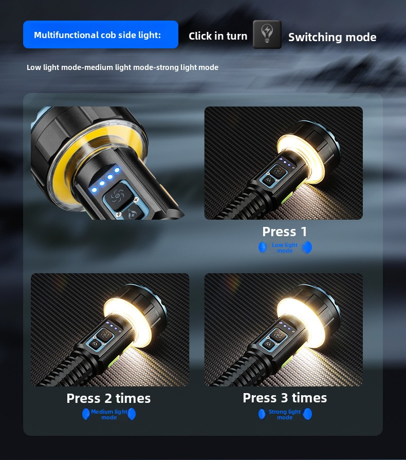camping laser flashlight