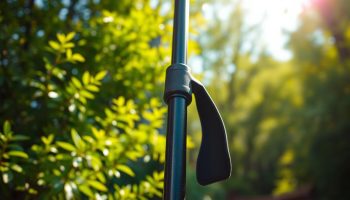 3 section carbon fiber trekking pole