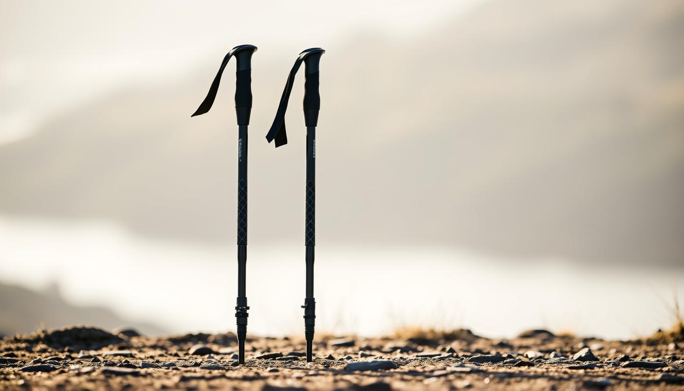 montem ultra-light 3k carbon fiber trekking poles