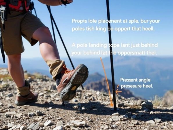 Proper pole placement on flat terrain Proper pole placement on flat terrain