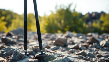 ultra light 3k carbon fiber trekking poles pair