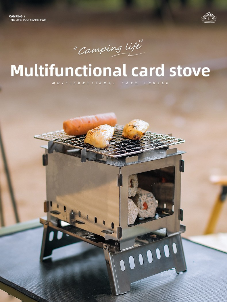 folding wood stove 2