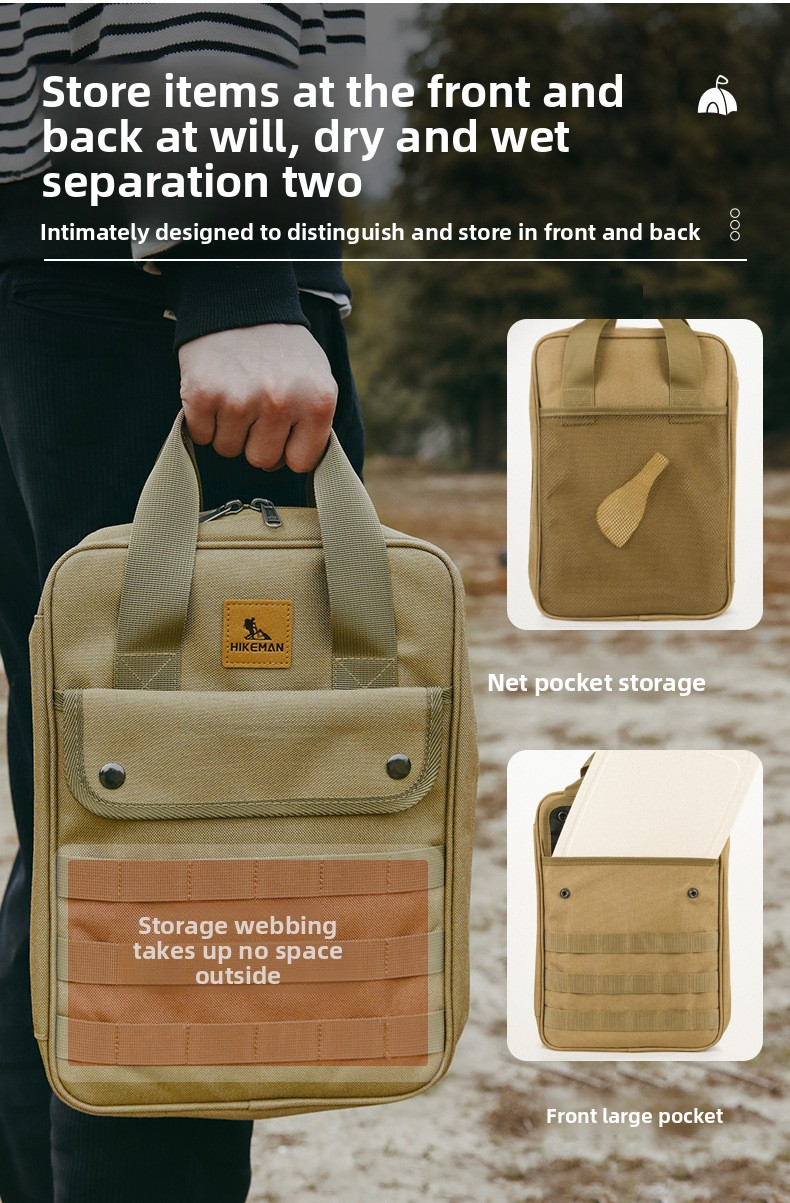camping cutlery backpack