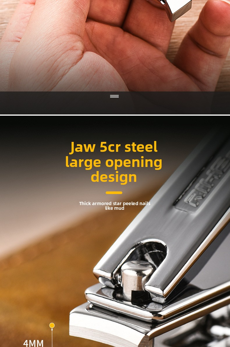 zinc alloy nail clippers