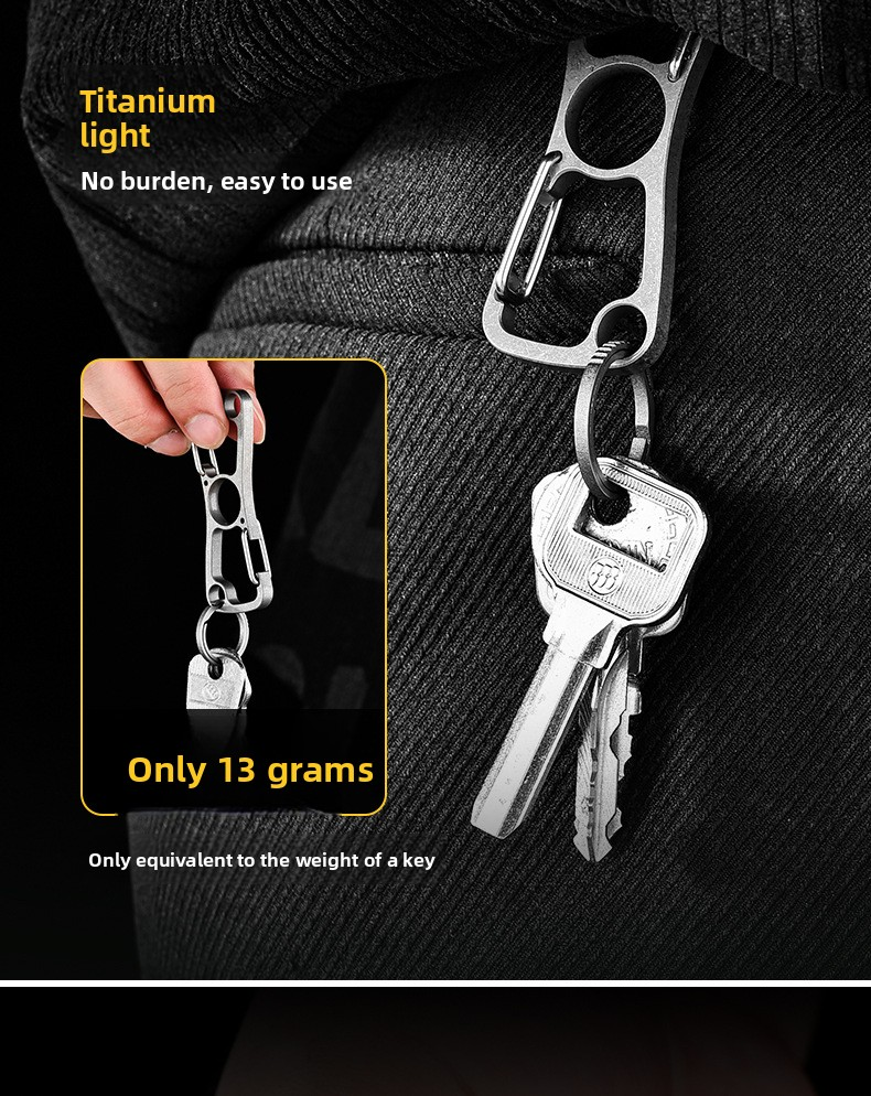 titanium keychain