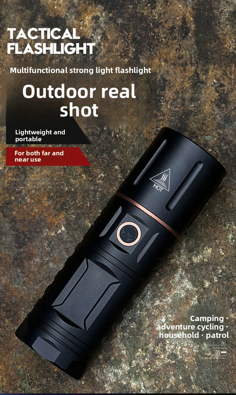bright flashlight