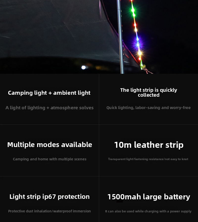 tent ambient lights