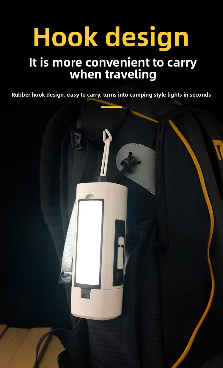 folding telescopic camping light