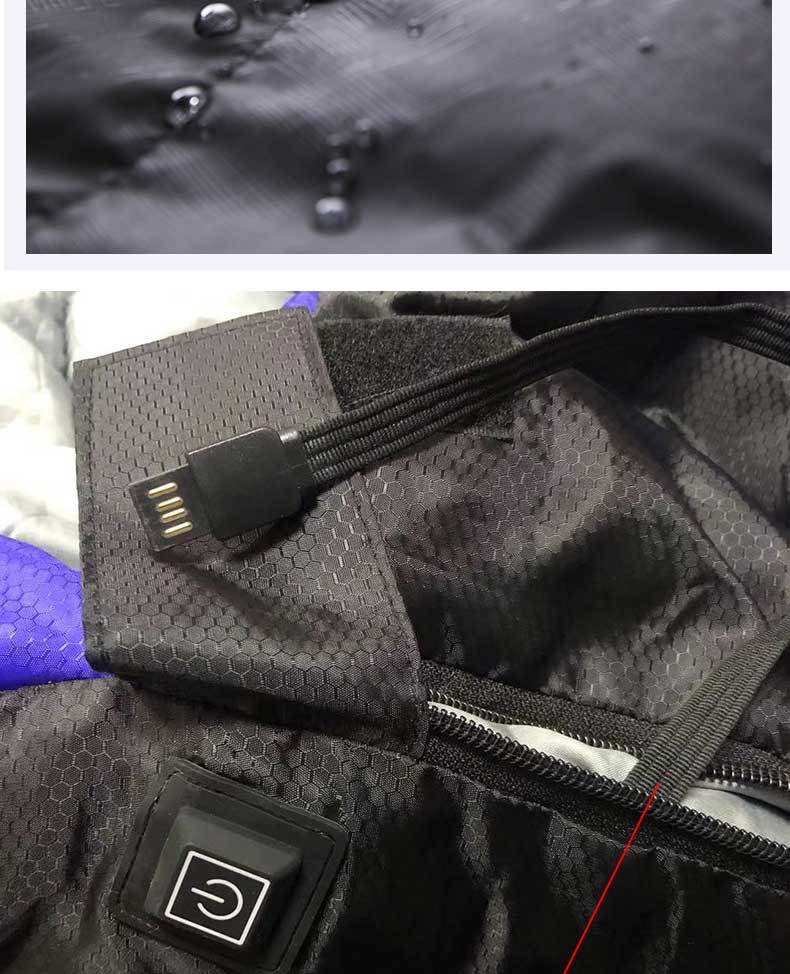 electrically heated sleeping bag