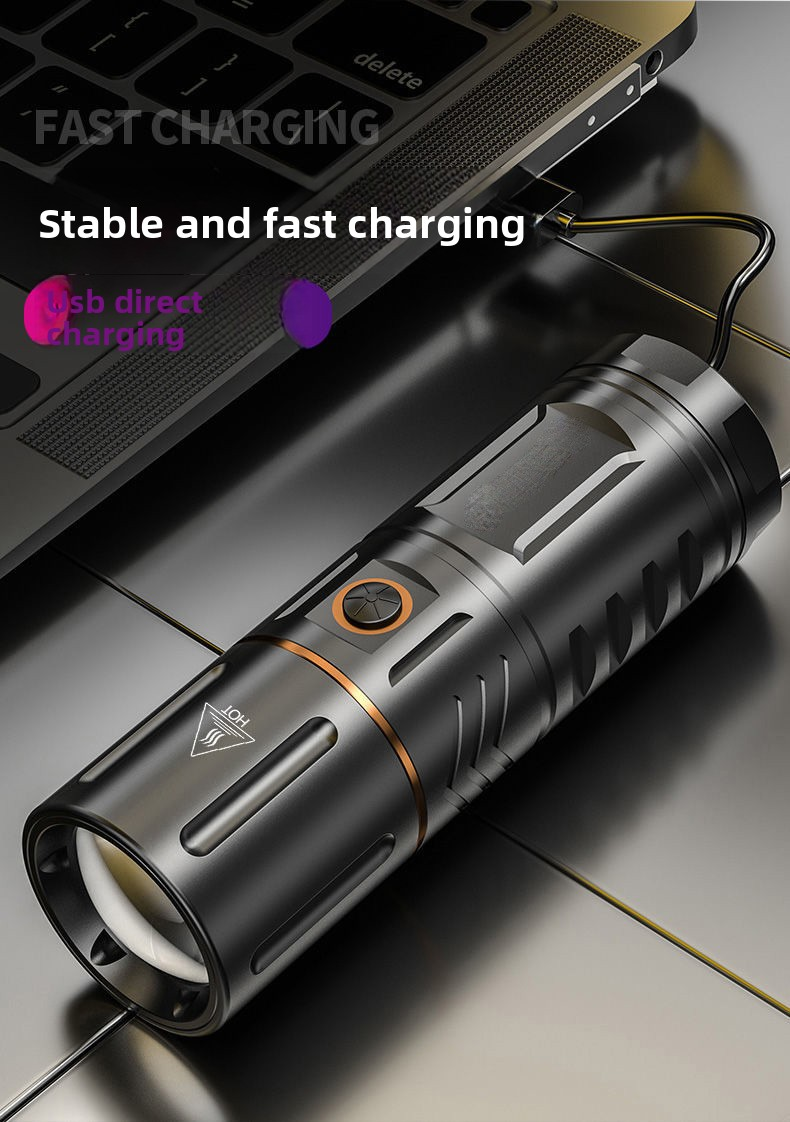 bright flashlight