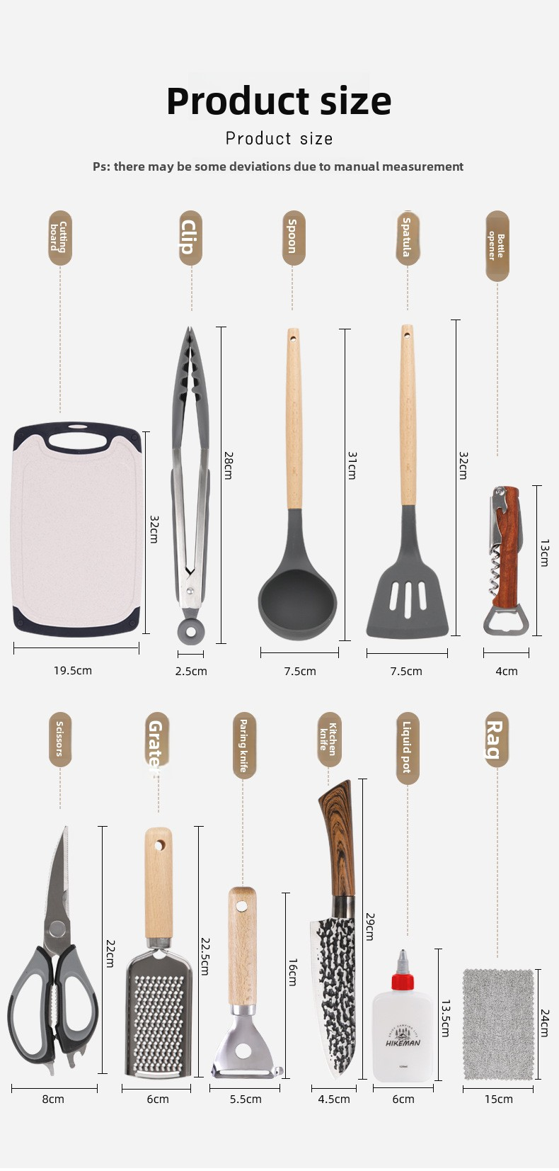 camping cutlery backpack