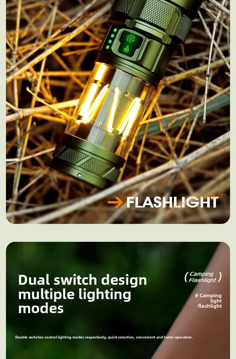 camping flashlight