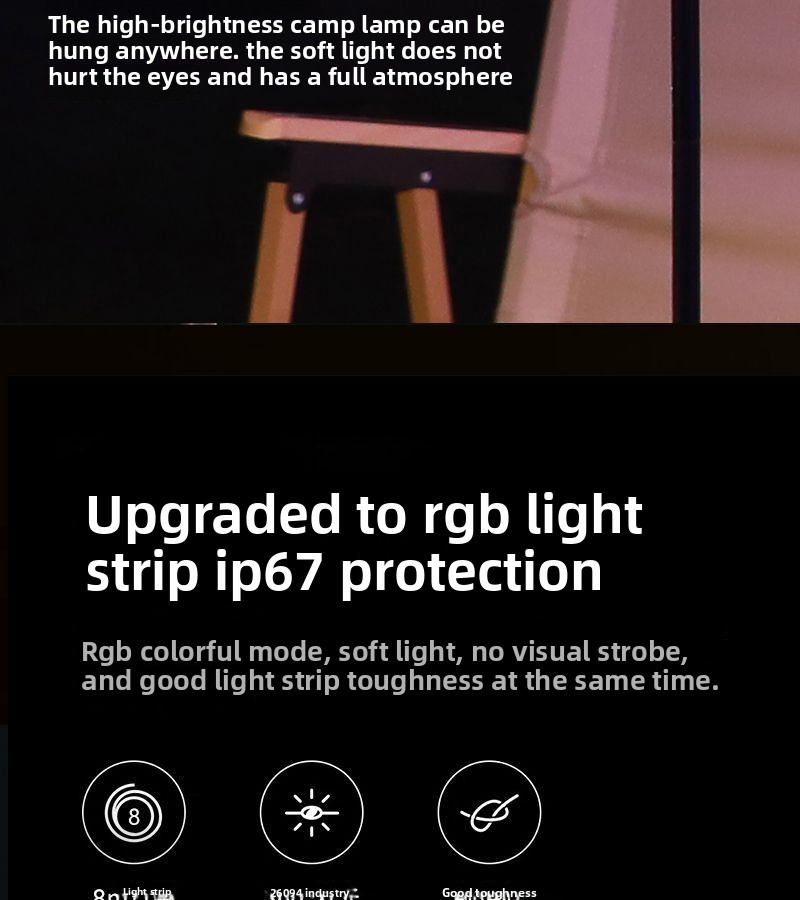 tent ambient lights