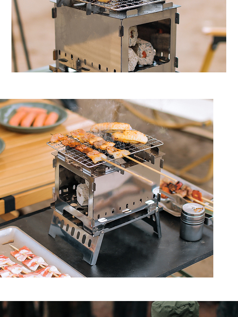 folding wood stove 2