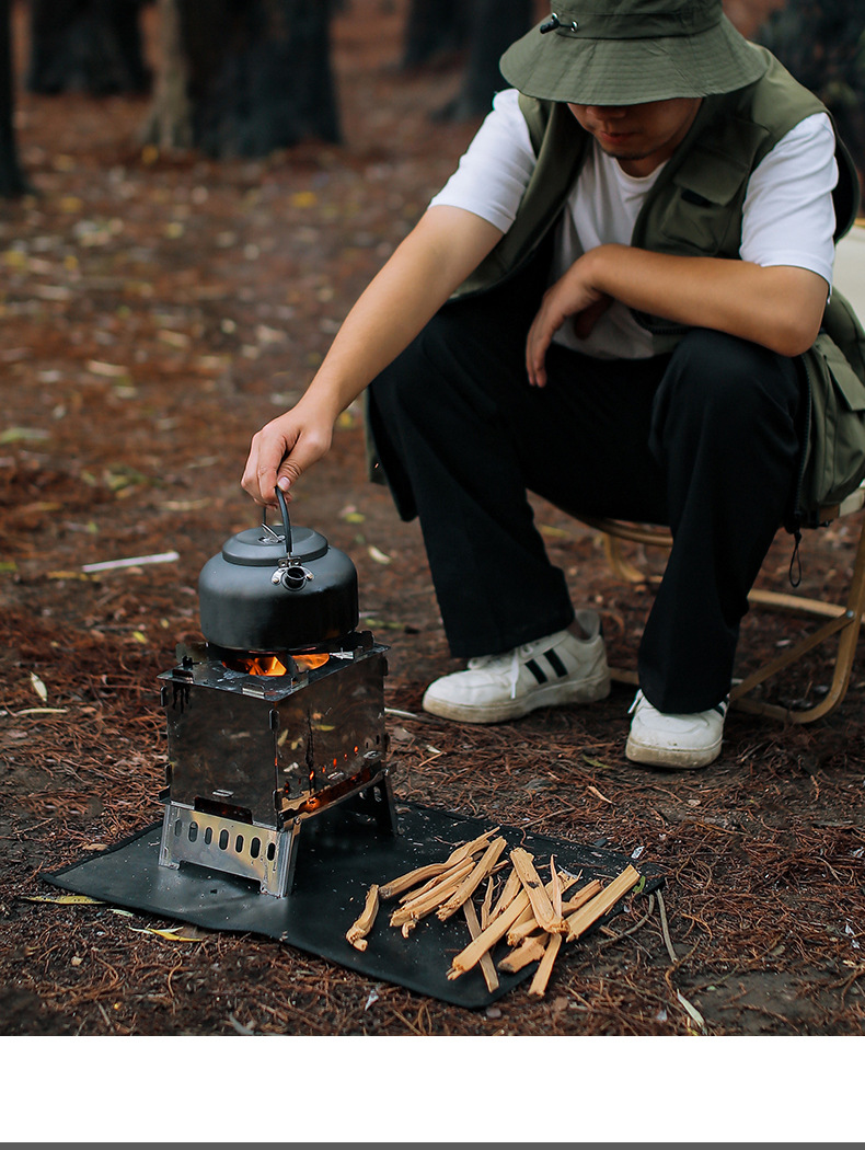 folding wood stove 2
