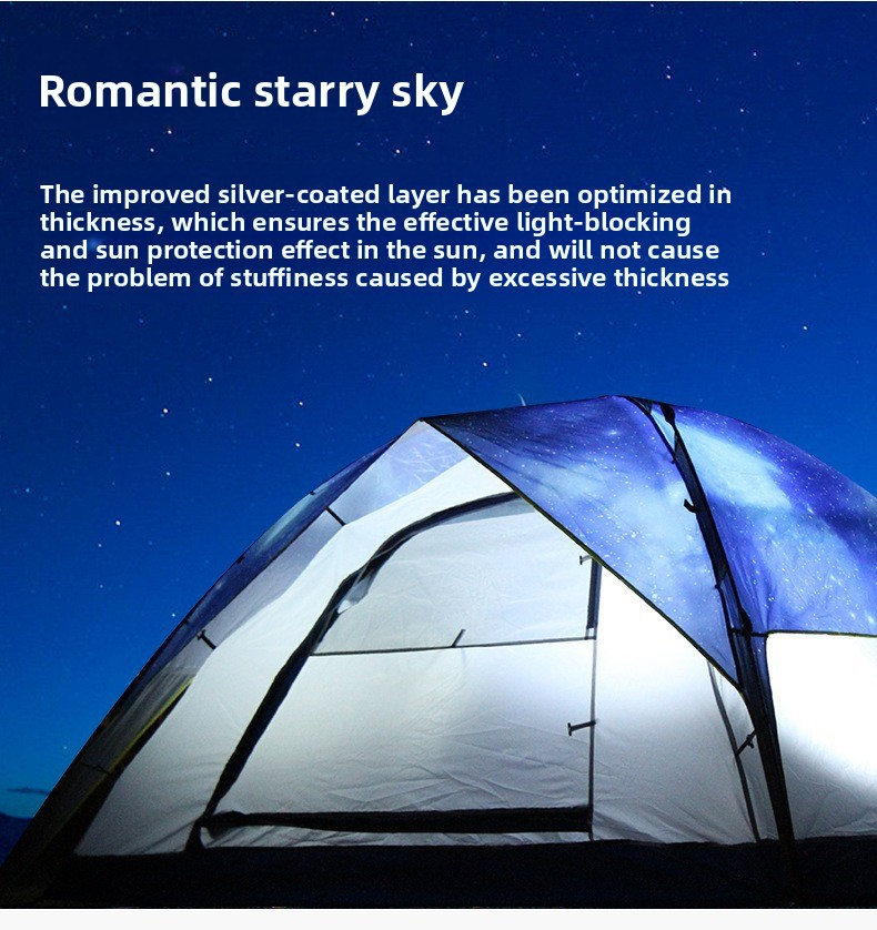 automatic starry sky tent