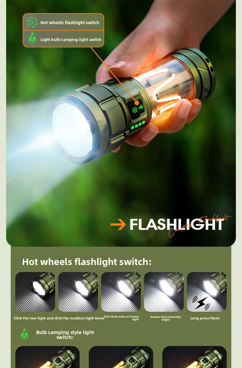 camping flashlight