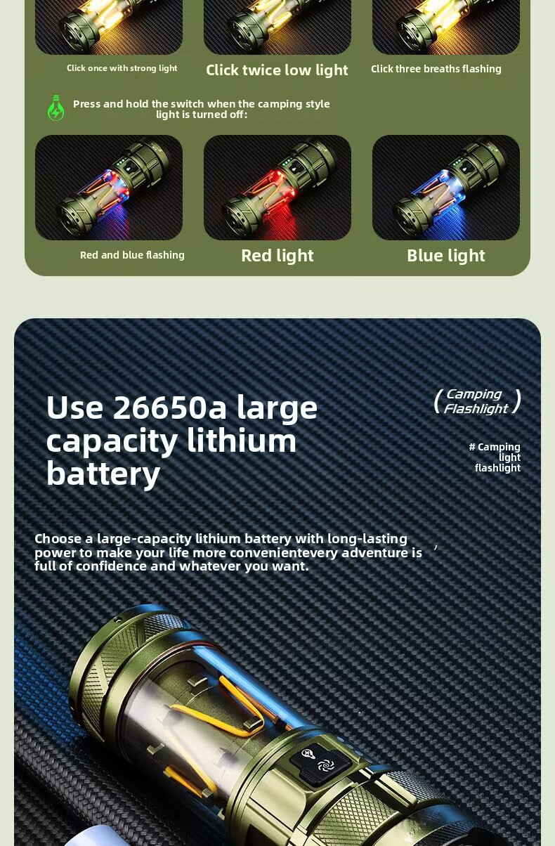 camping flashlight