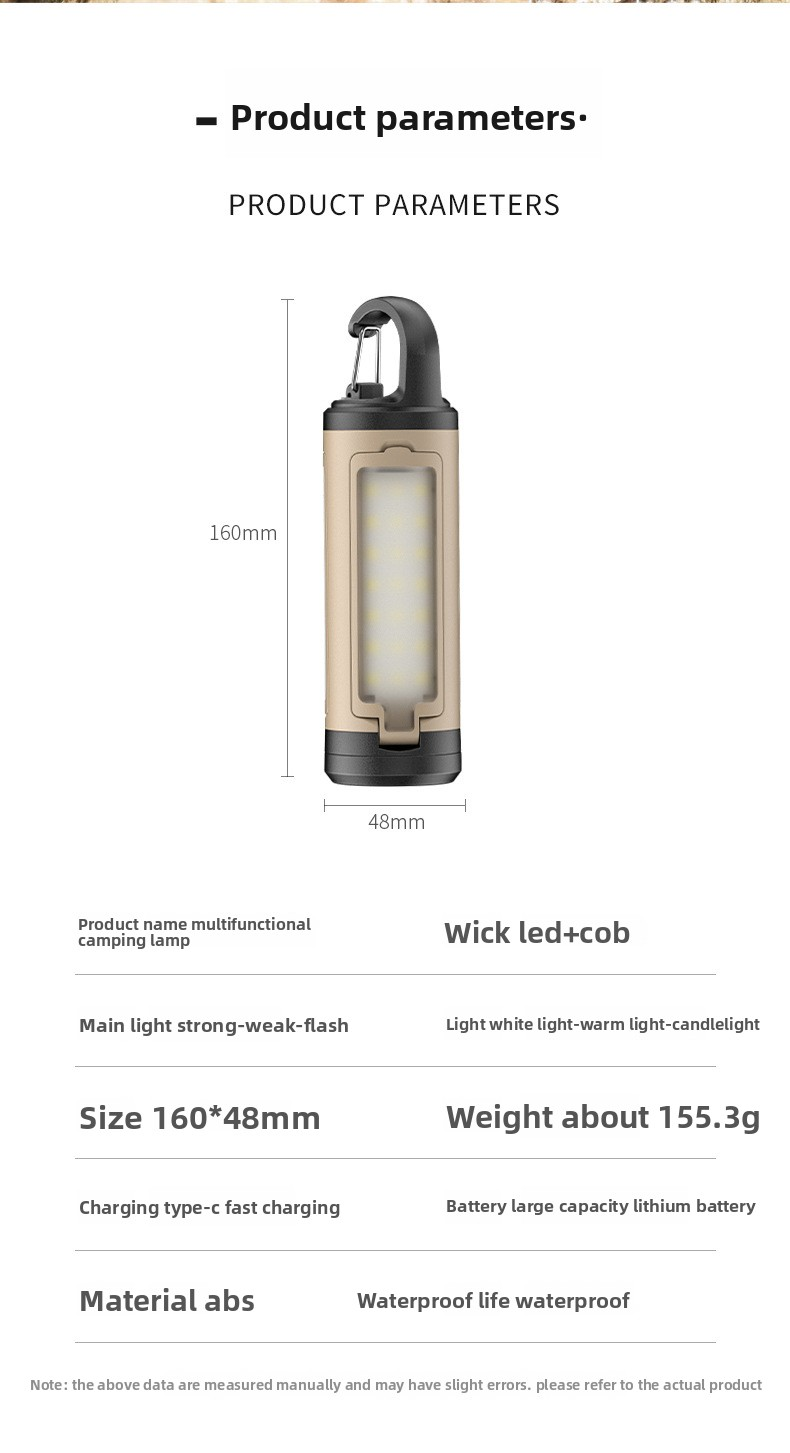 details 15 5 shamrock camping light