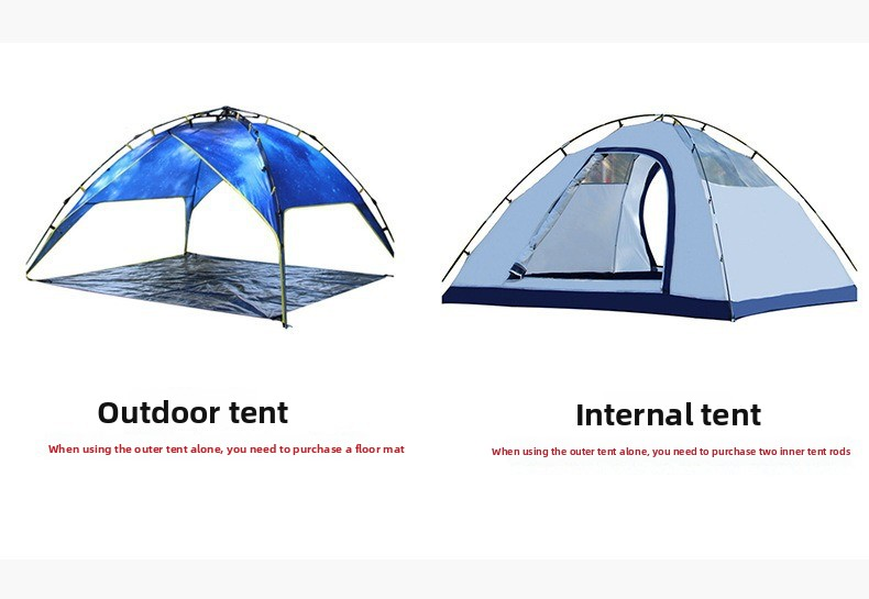 automatic starry sky tent