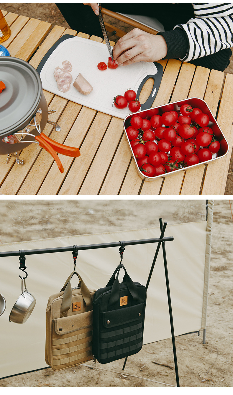 camping cutlery backpack