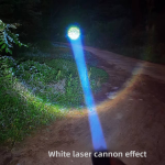 bright flashlight