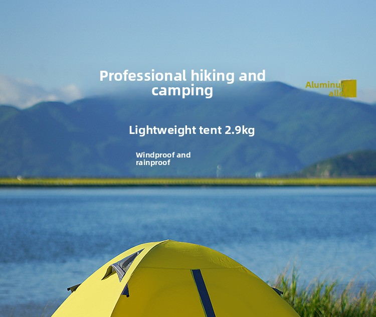 hiking the mountaineering tent