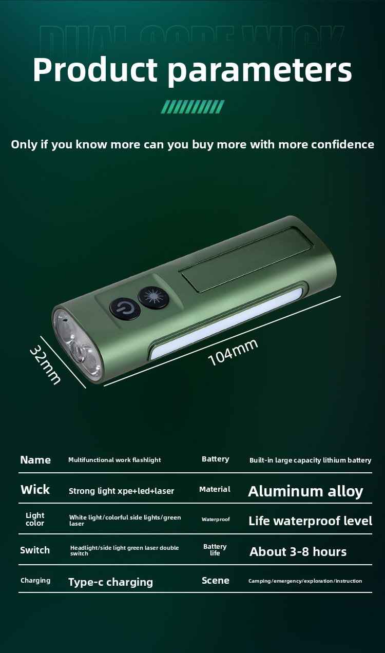 edc flashlight