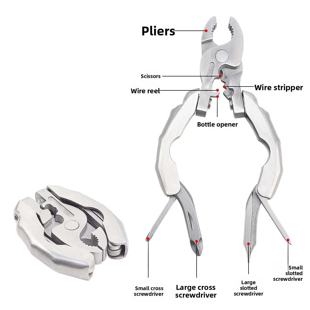 9 in 1 tool pliers