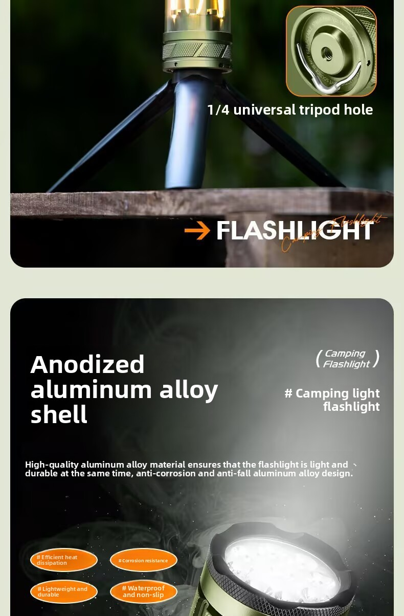 camping flashlight