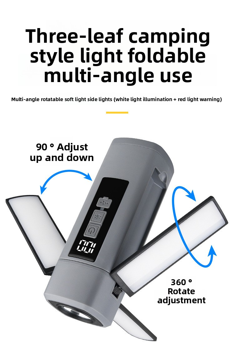 folding telescopic camping light