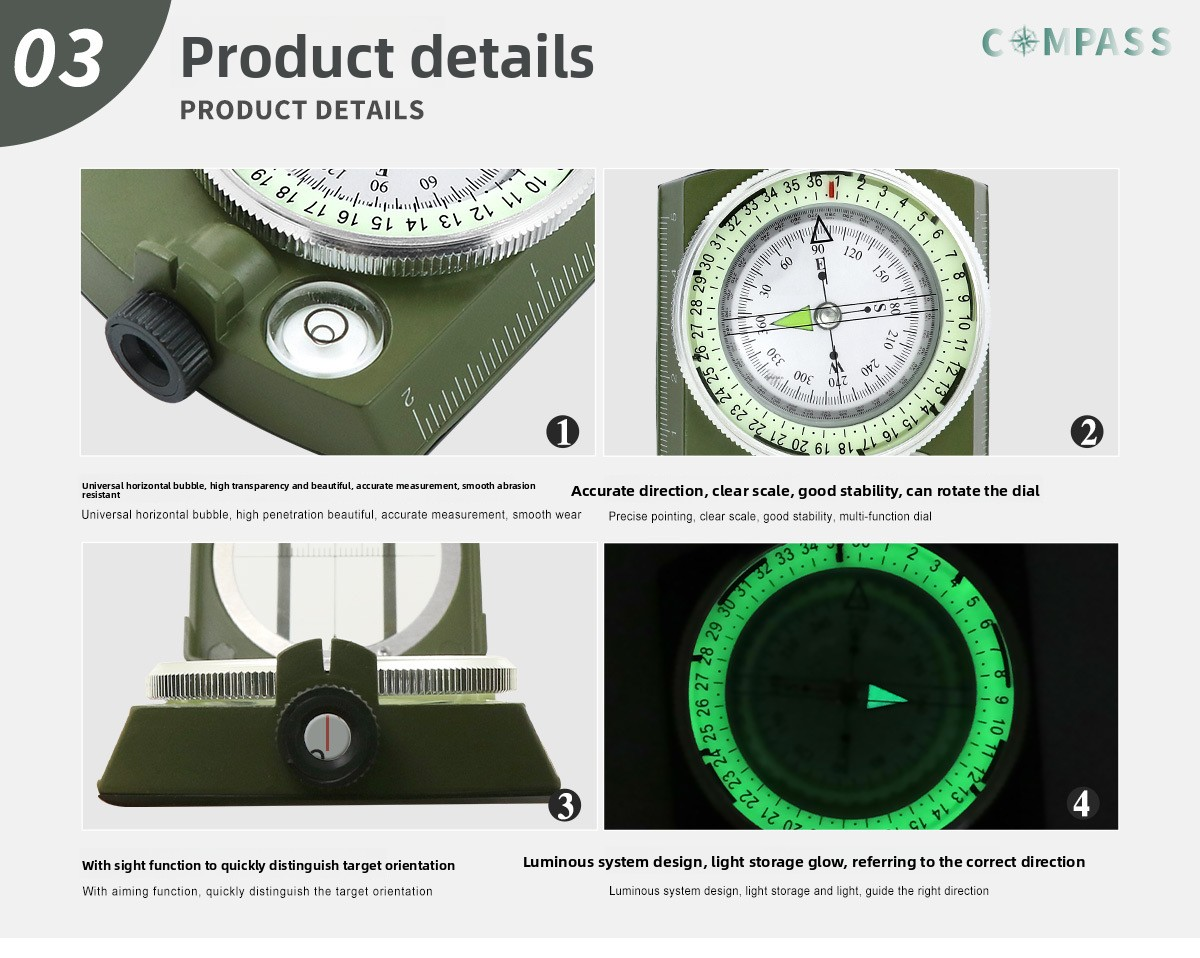 high precision compass
