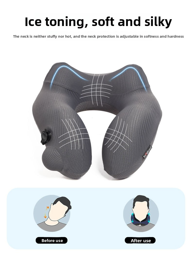 inflatable u pillow