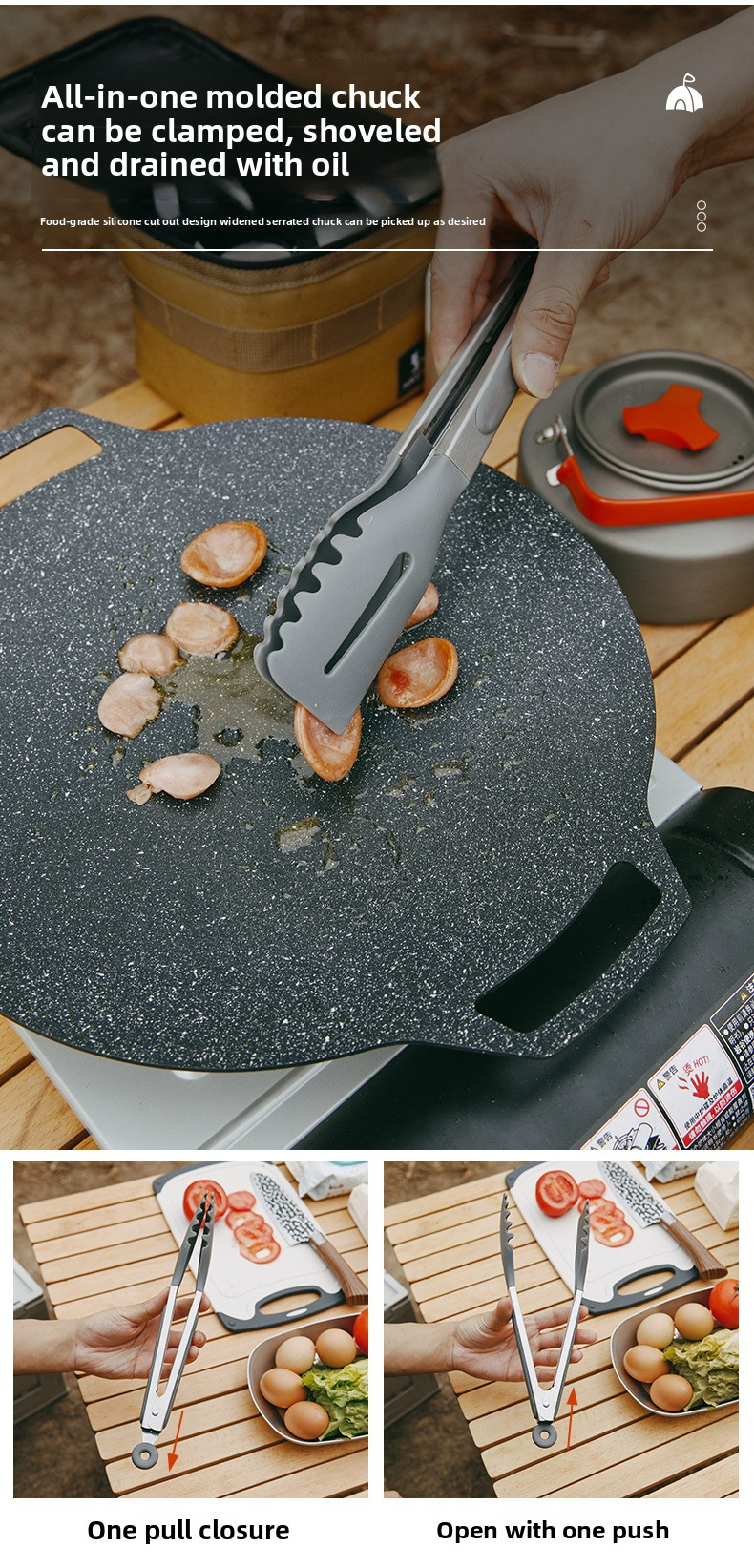 camping cutlery backpack