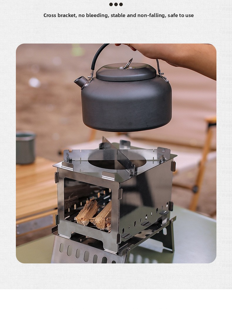 folding wood stove 2