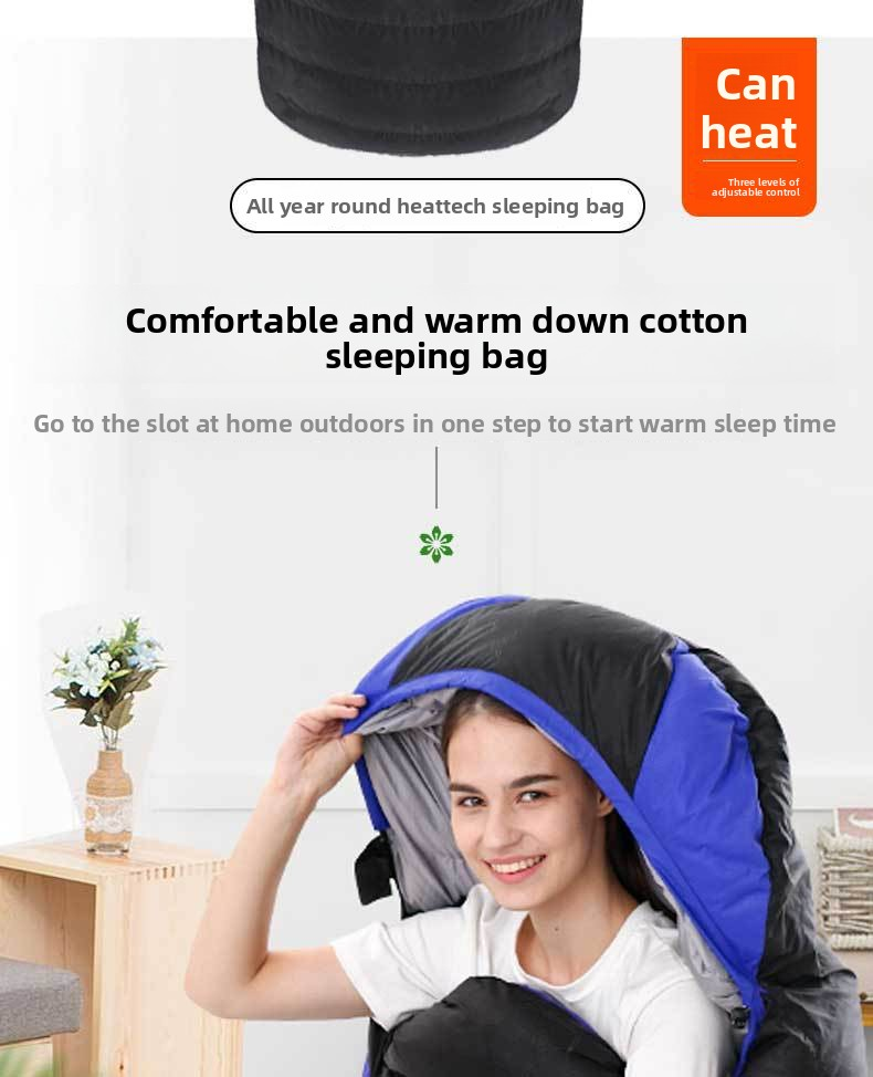 electrically heated sleeping bag