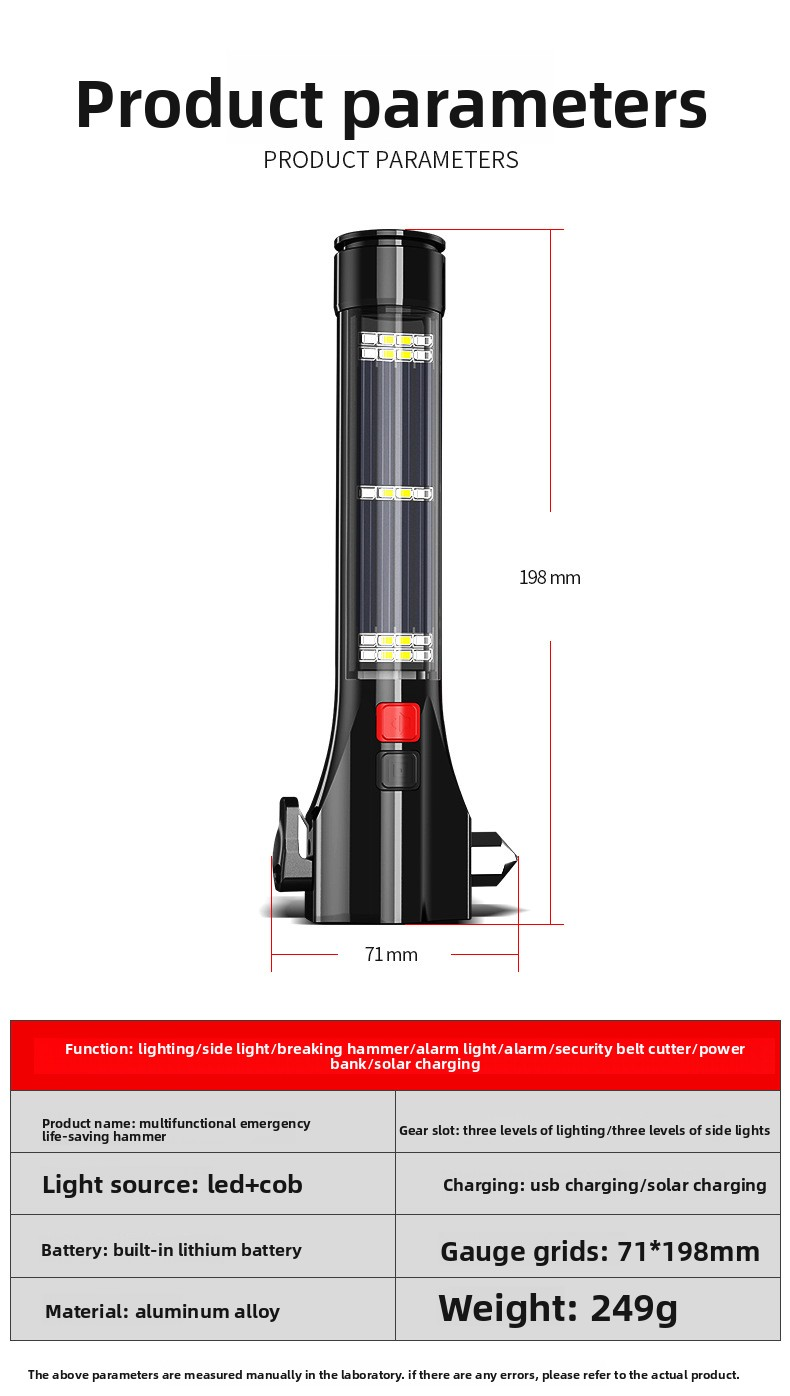 solar flashlight