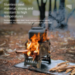 folding wood stove 2