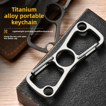 titanium keychain