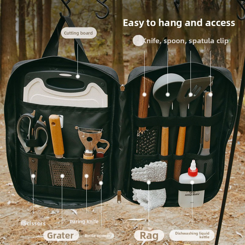 camping cutlery backpack