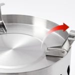 stainless steel wood stove