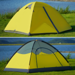 hiking the mountaineering tent