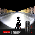 bright flashlight