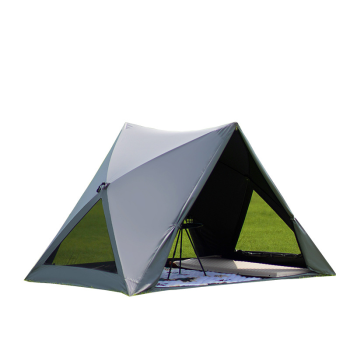 open the tent quickly