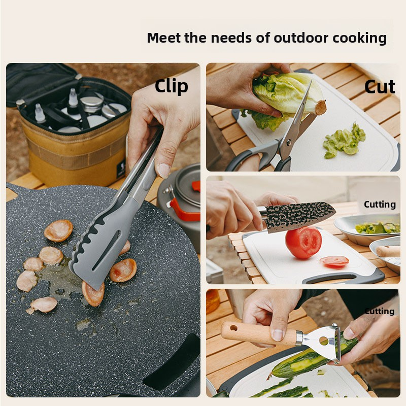 camping cutlery backpack
