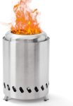 stainless steel wood stove